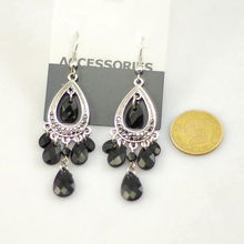 時(shí)尚黑色耳環(huán) 2014新款韓國(guó)女款首飾品批發(fā)指南